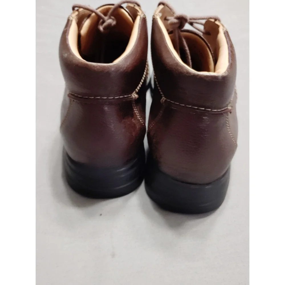 Johnston Murphy Hunley Sheepskin Soft Leather Chukka Brown 59-13536 Men 11M Boot